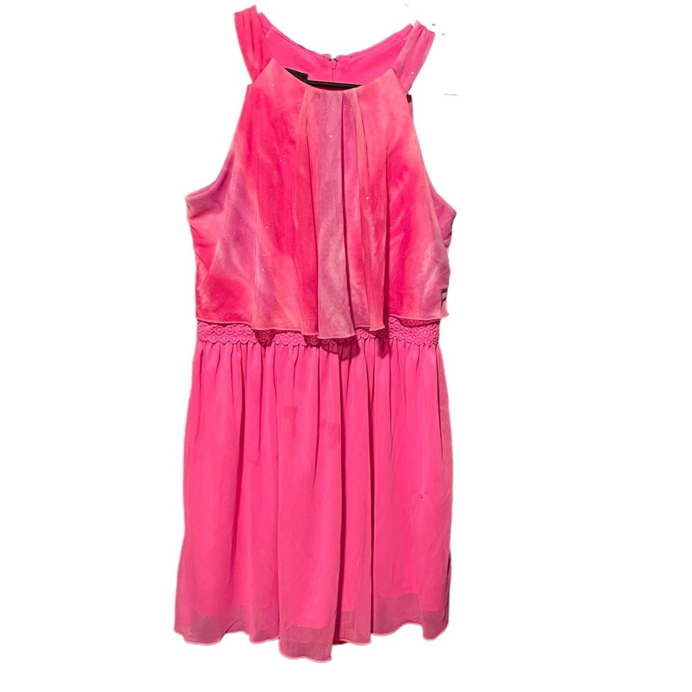 Pink & Purple Shimmer Dress